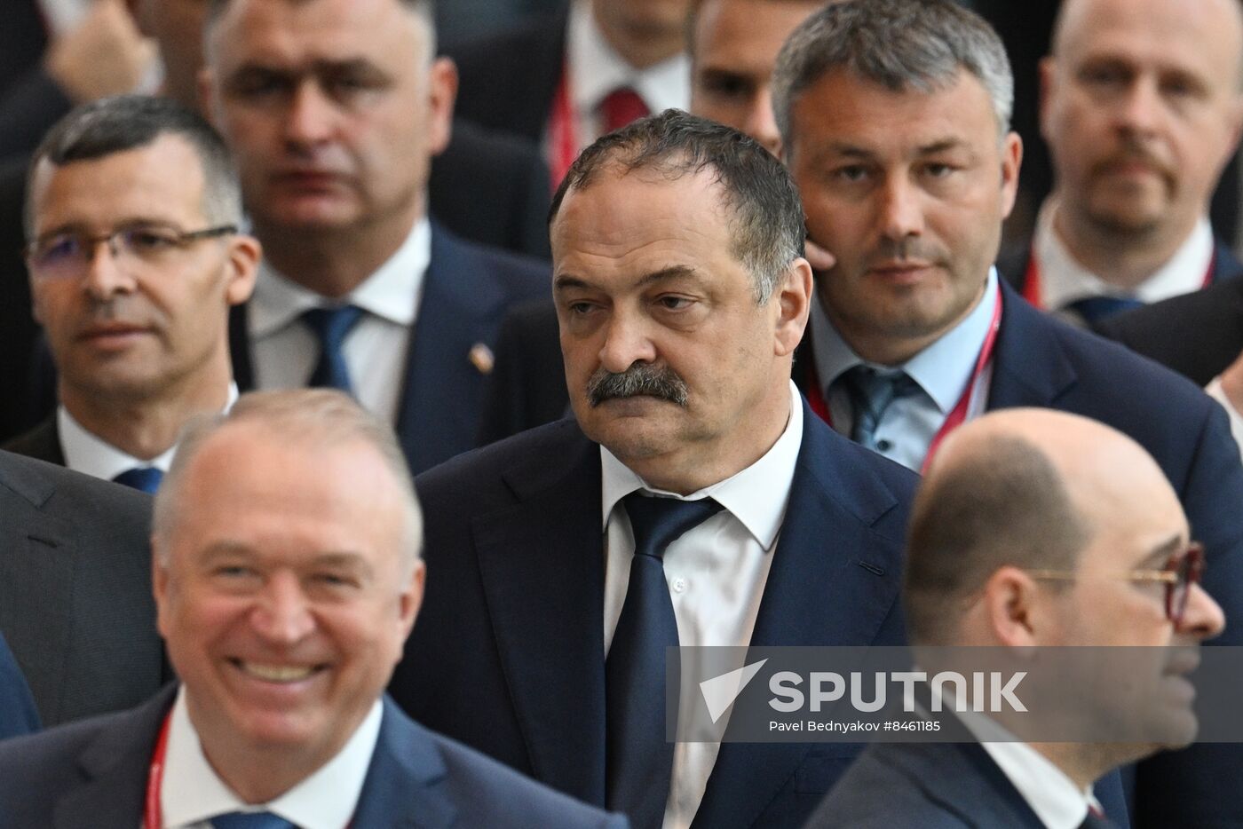 SPIEF-2023. Guests ahead of the plenary session