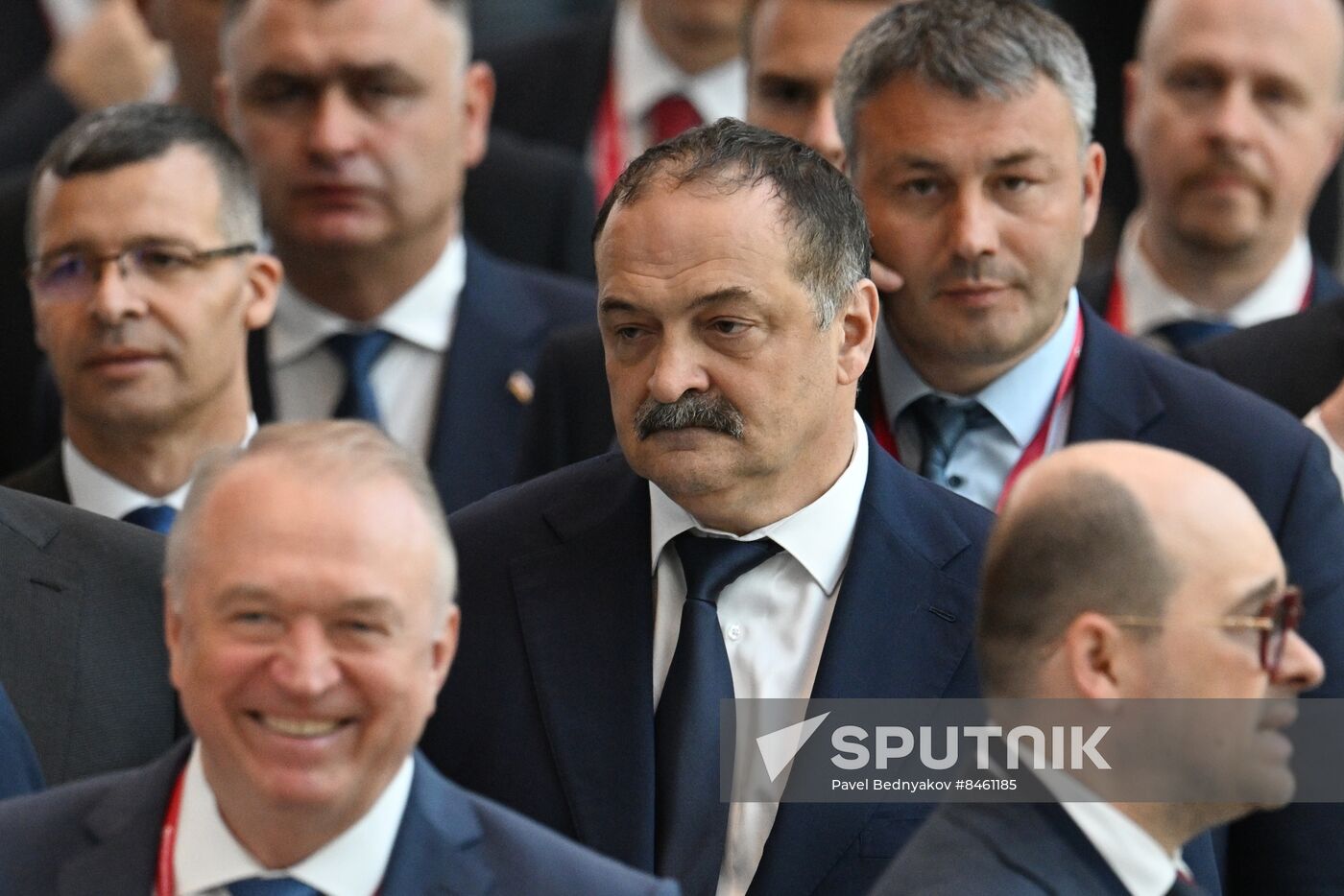 SPIEF-2023. Guests ahead of the plenary session