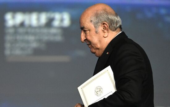 SPIEF-2023. President Vladimir Putin at the plenary session