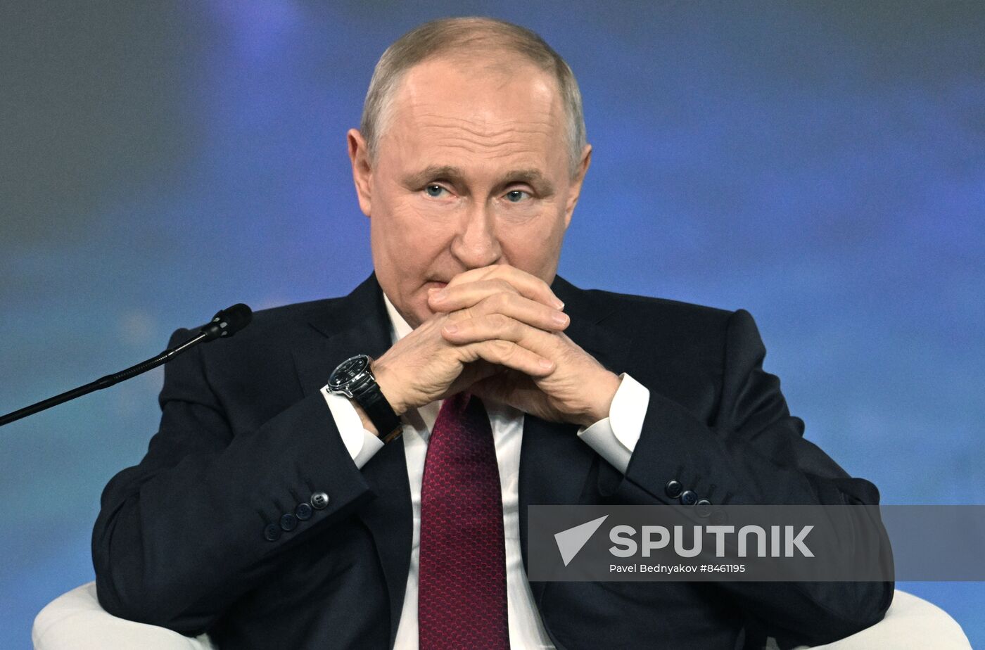 SPIEF-2023. President Vladimir Putin at the plenary session