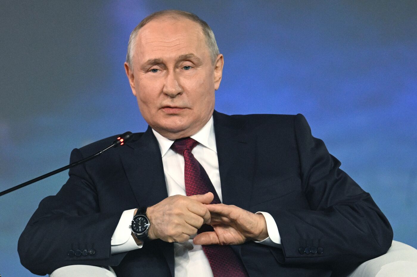 SPIEF-2023. President Vladimir Putin at the plenary session