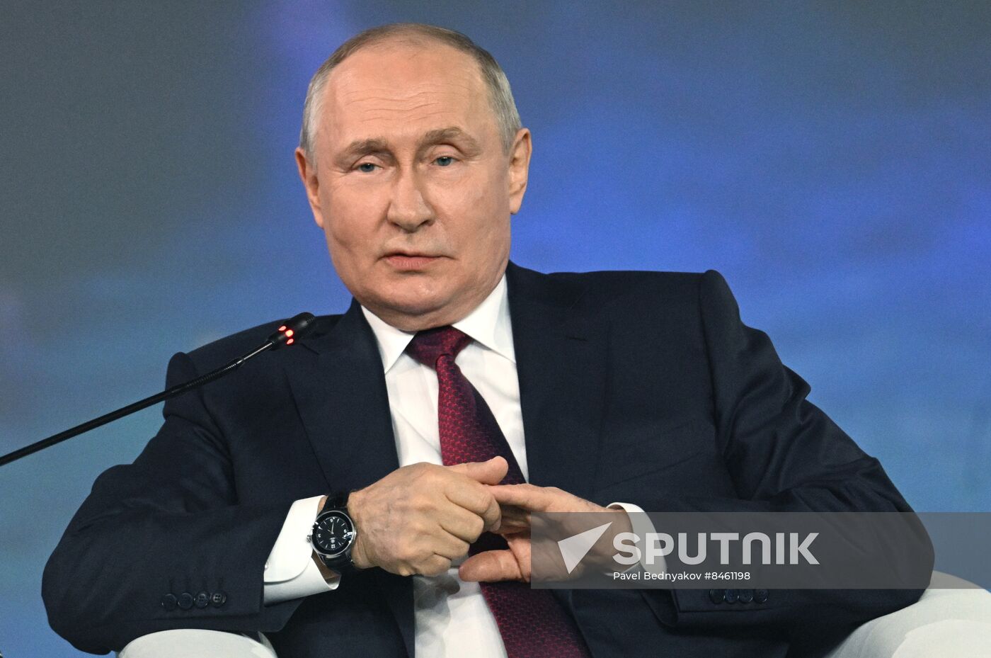 SPIEF-2023. President Vladimir Putin at the plenary session