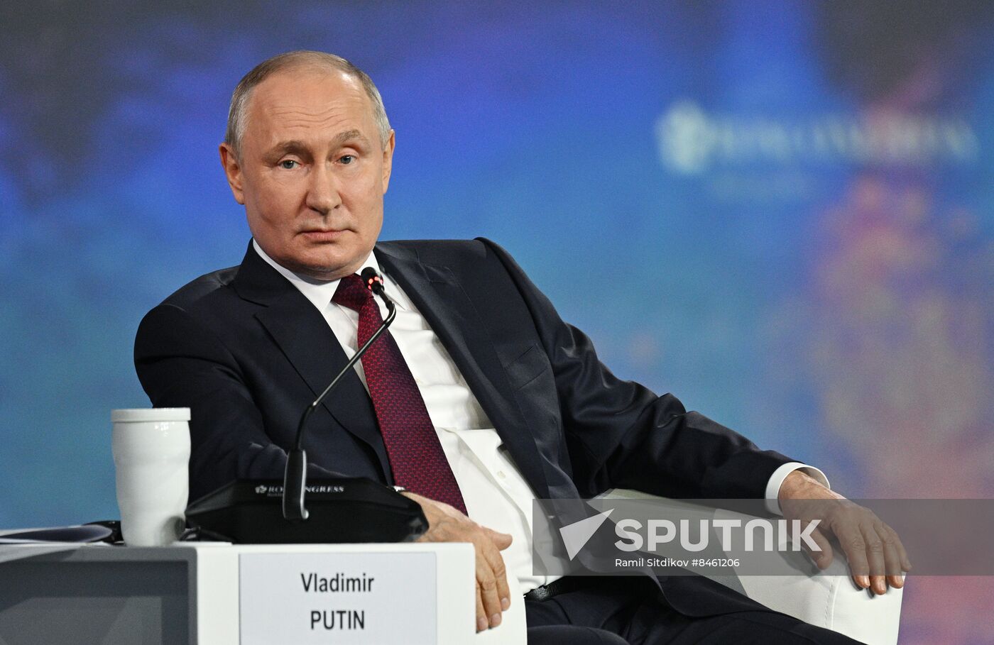 SPIEF-2023. President Vladimir Putin at the plenary session