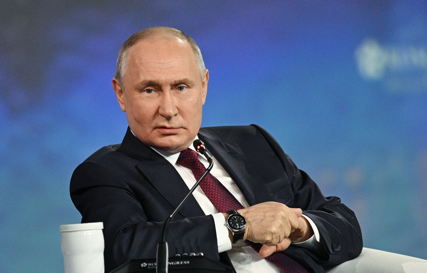 SPIEF-2023. President Vladimir Putin at the plenary session