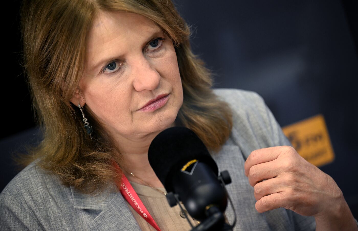 SPIEF-2023. Sputnik radio studio