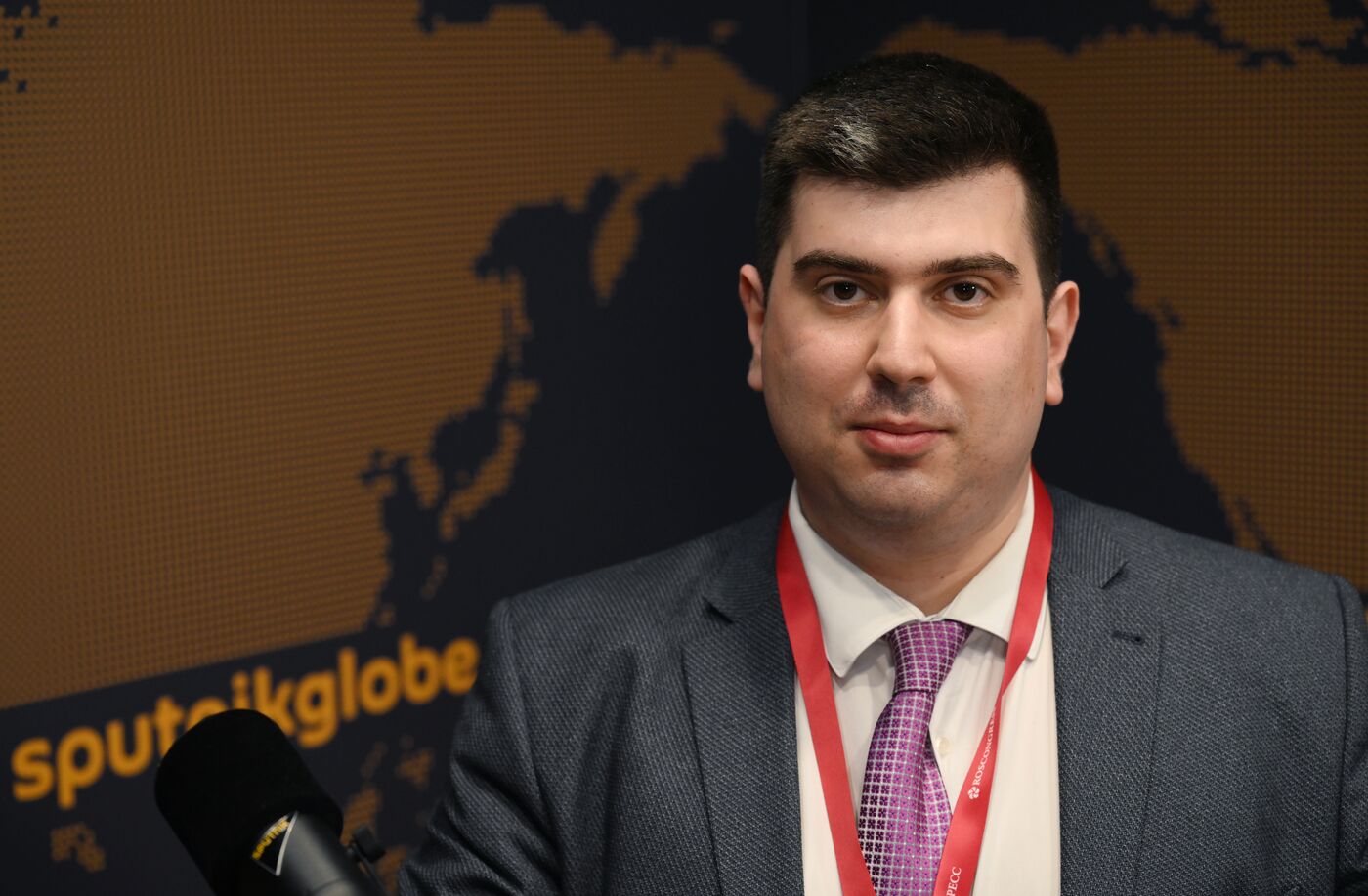 SPIEF-2023. Sputnik radio studio