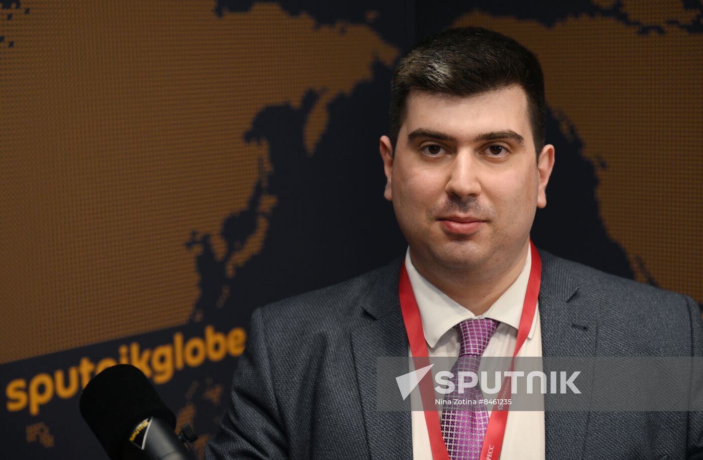 SPIEF-2023. Sputnik radio studio