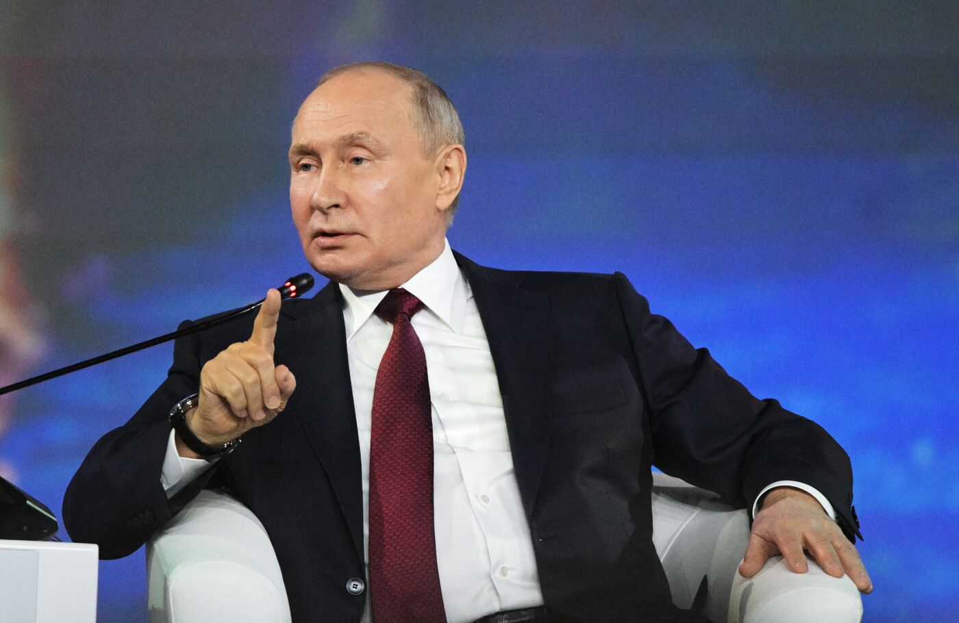 SPIEF-2023. President Vladimir Putin at the plenary session