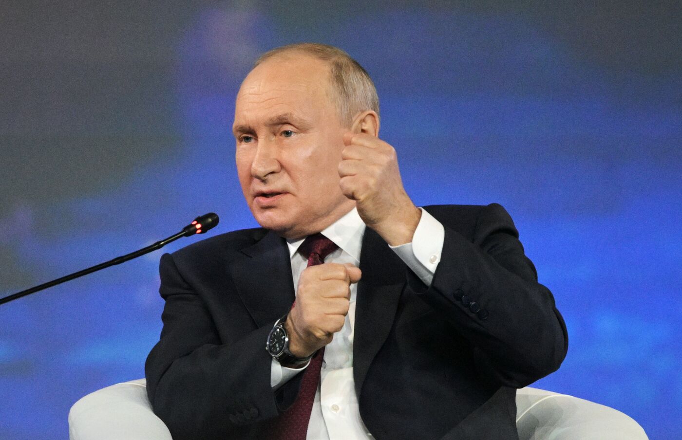 SPIEF-2023. President Vladimir Putin at the plenary session