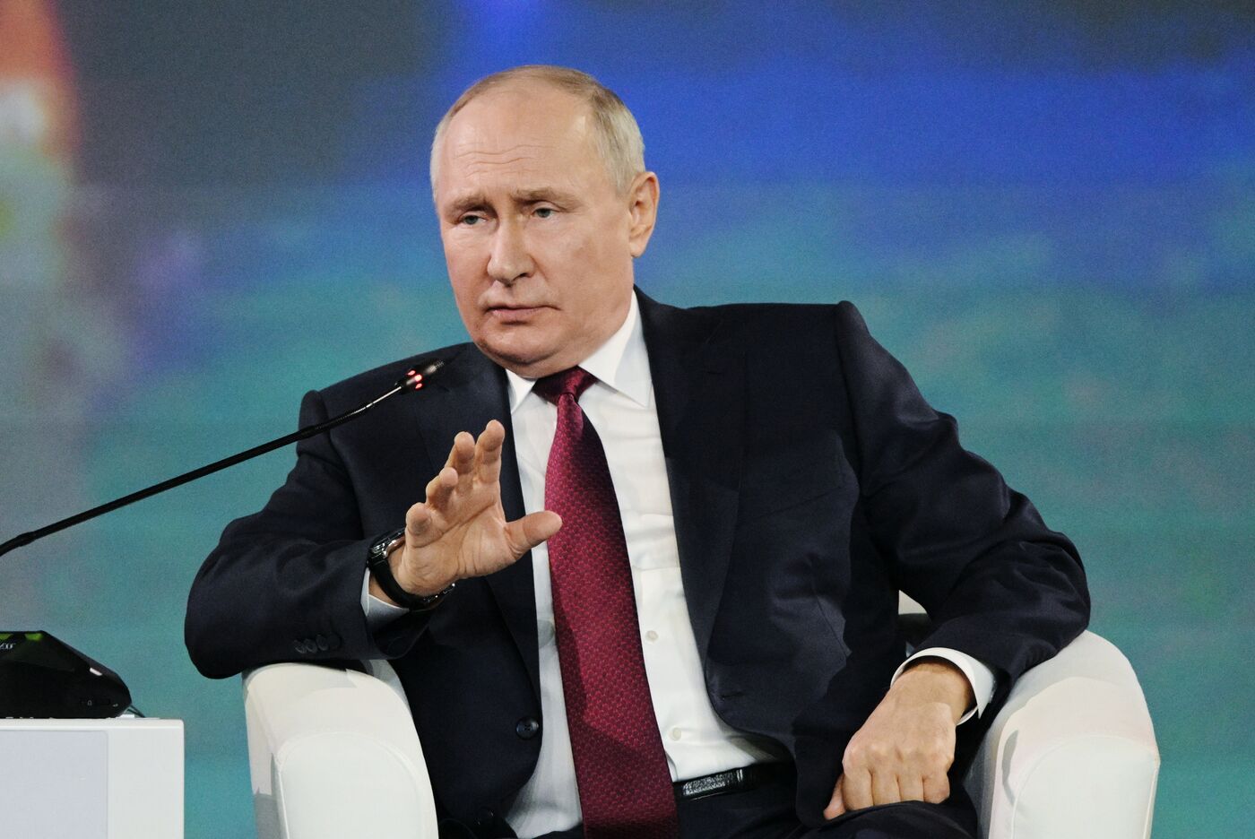 SPIEF-2023. President Vladimir Putin at the plenary session