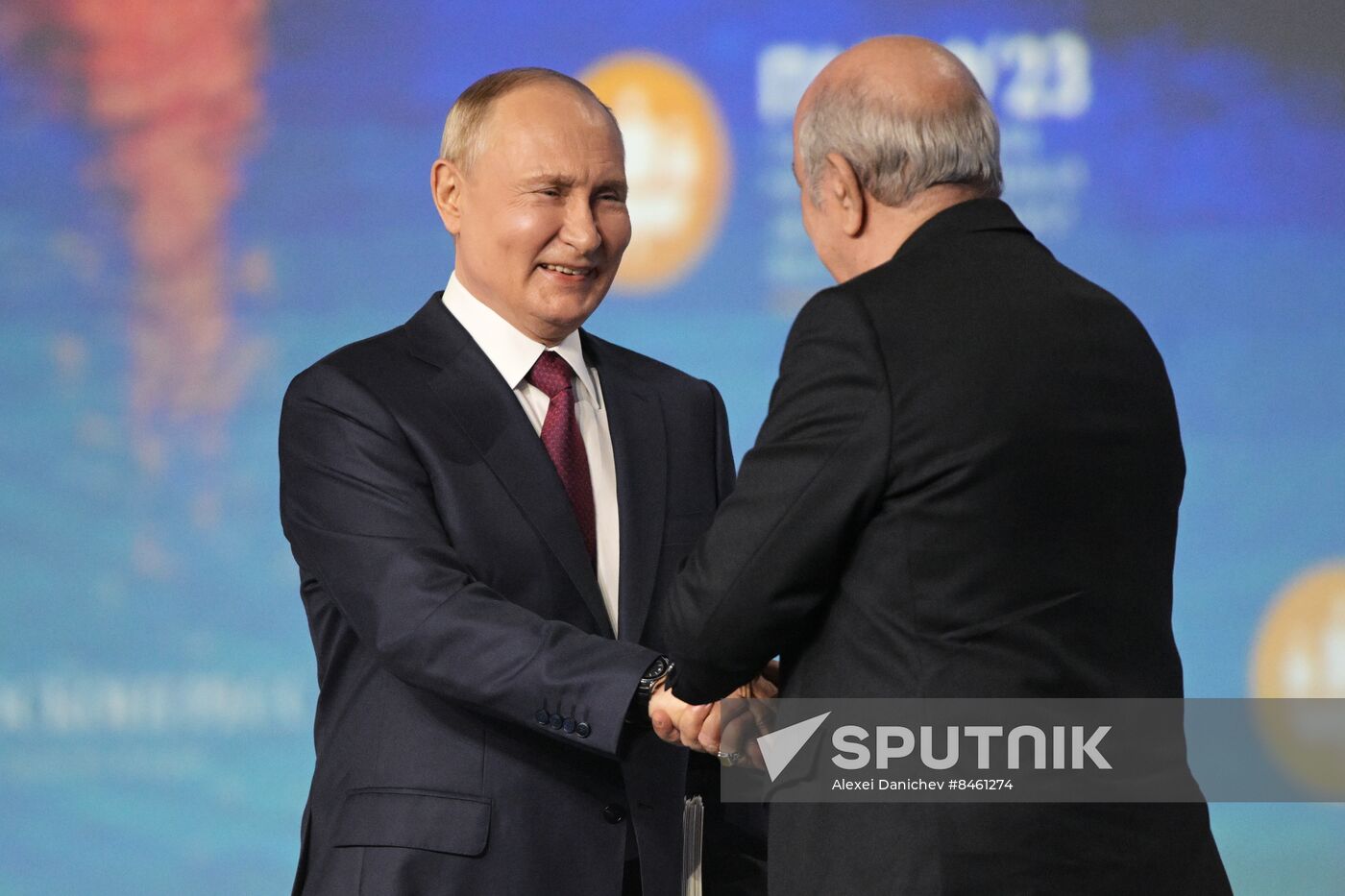 SPIEF-2023. President Vladimir Putin at the plenary session