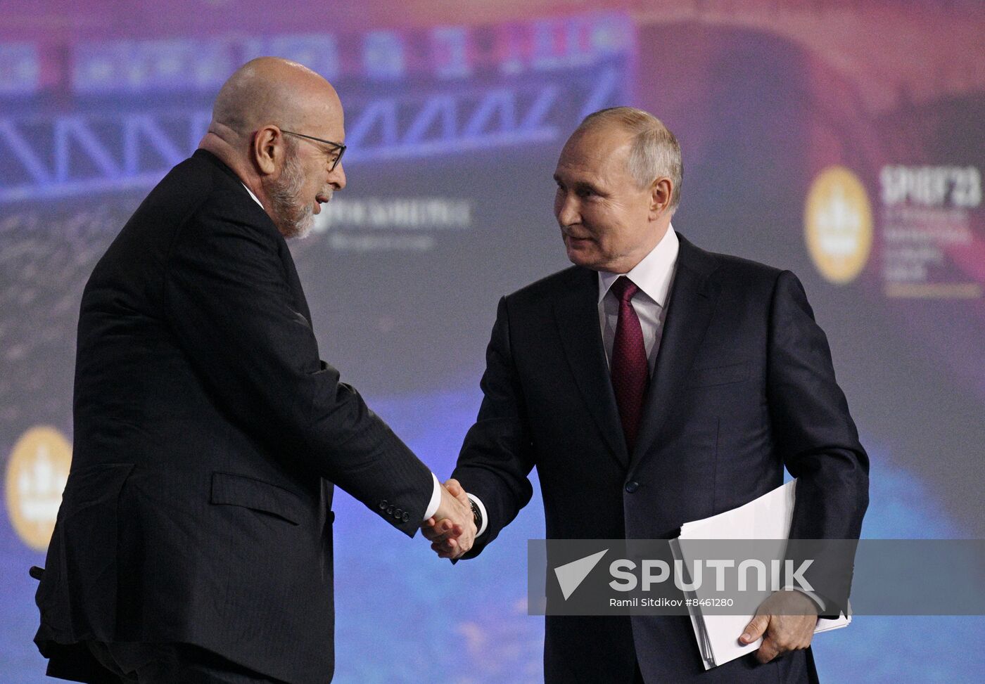 SPIEF-2023. President Vladimir Putin at the plenary session