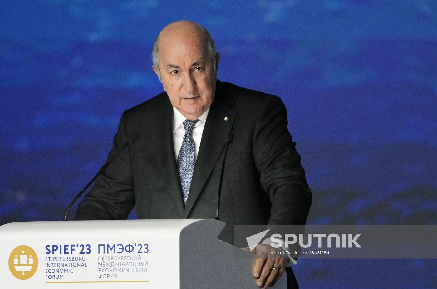 SPIEF-2023. President Vladimir Putin at the plenary session