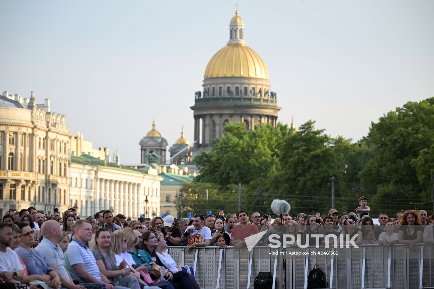 SPIEF-2023. Rock over the Neva