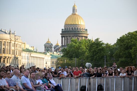 SPIEF-2023. Rock over the Neva