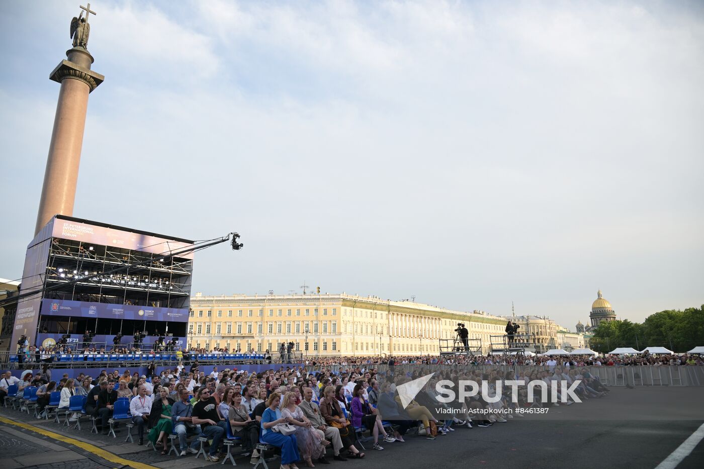 SPIEF-2023. Rock over the Neva