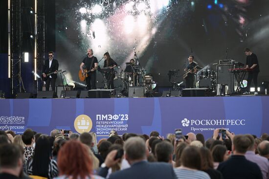 SPIEF-2023. Rock over the Neva