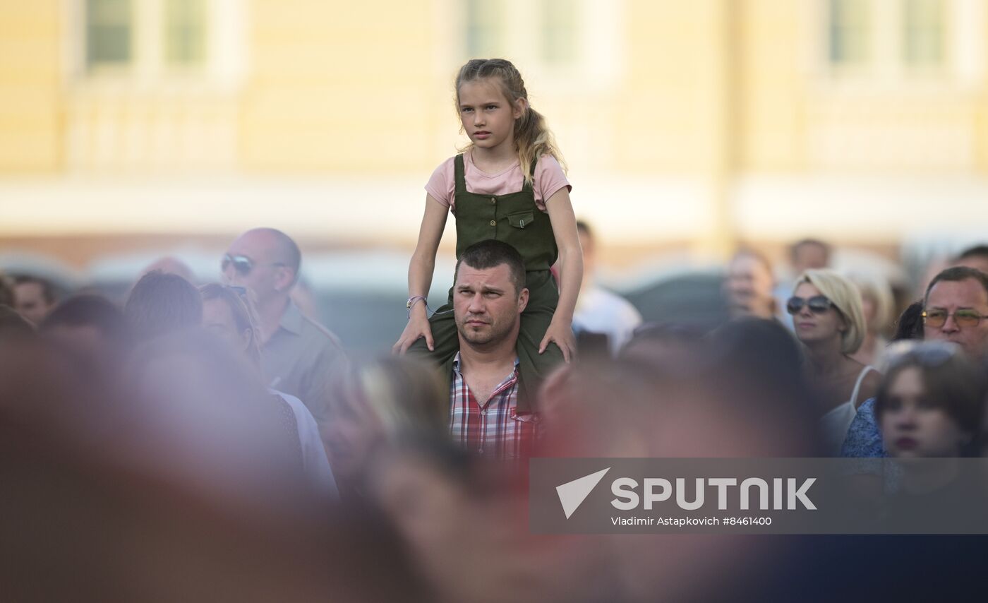 SPIEF-2023. Rock over the Neva