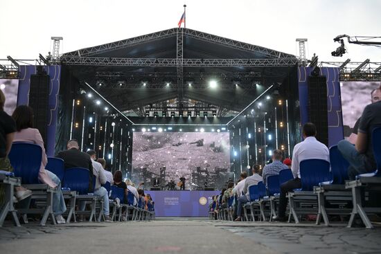 SPIEF-2023. Rock over the Neva