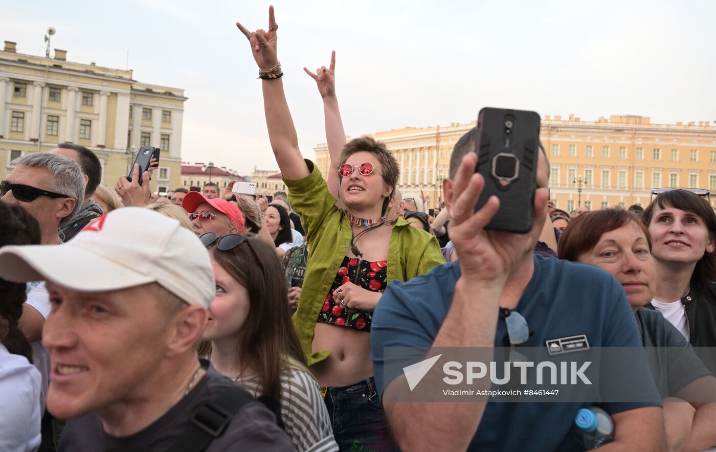 SPIEF-2023. Rock over the Neva