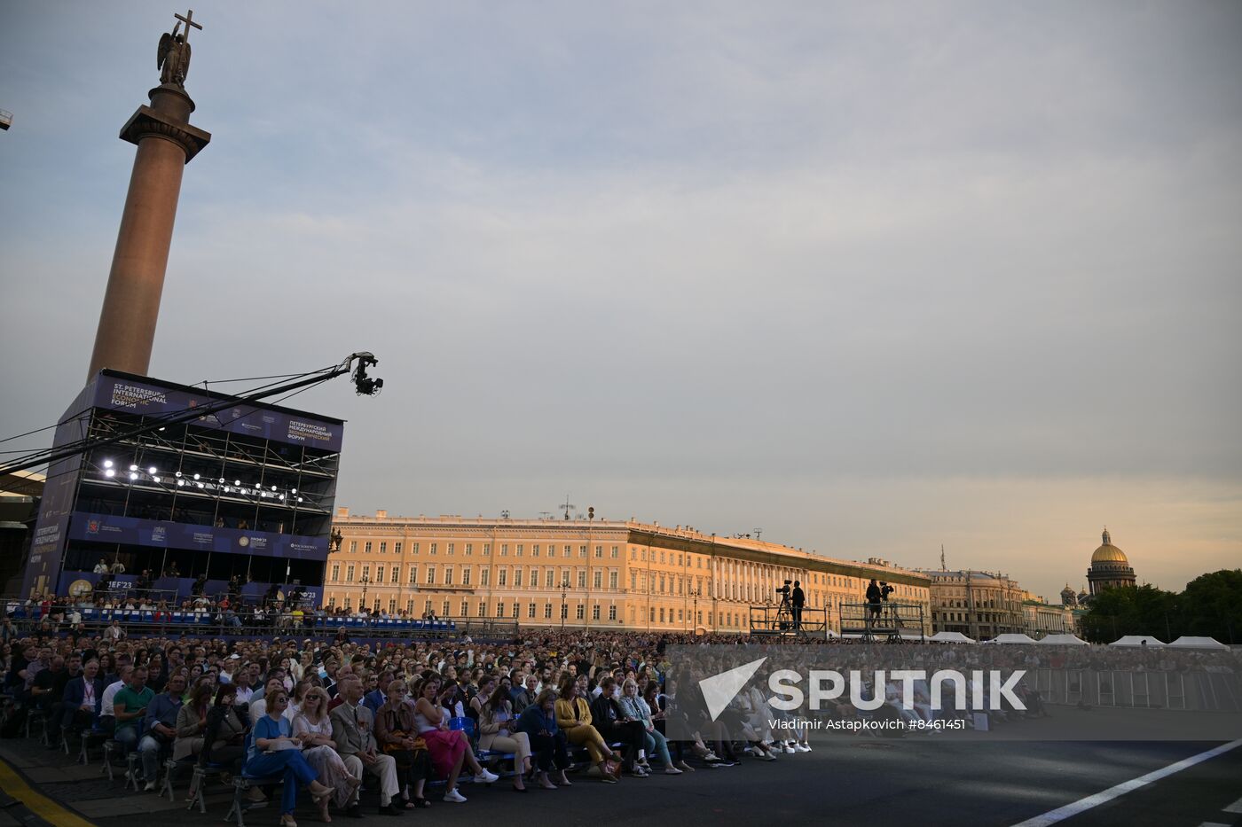 SPIEF-2023. Rock over the Neva