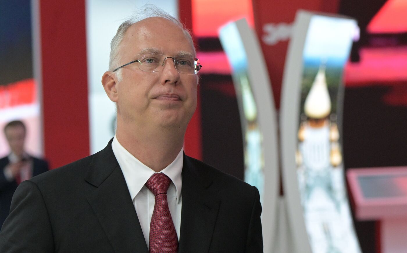 President of Russia Vladimir Putin attends SPIEF-2023