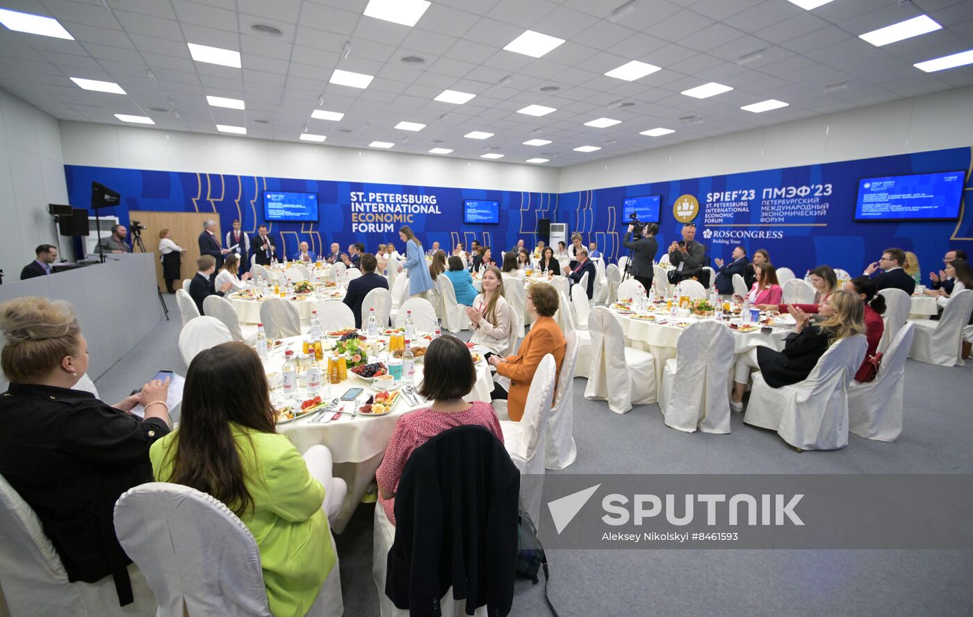 SPIEF-2023. Business Breakfast