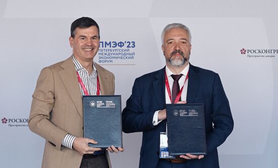 SPIEF-2023. Signing ceremonies