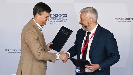 SPIEF-2023. Signing ceremonies