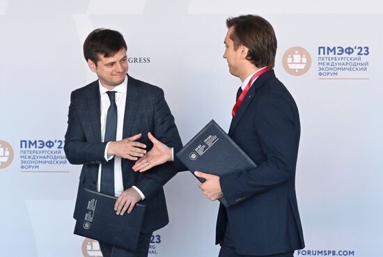 SPIEF-2023. Signing ceremonies