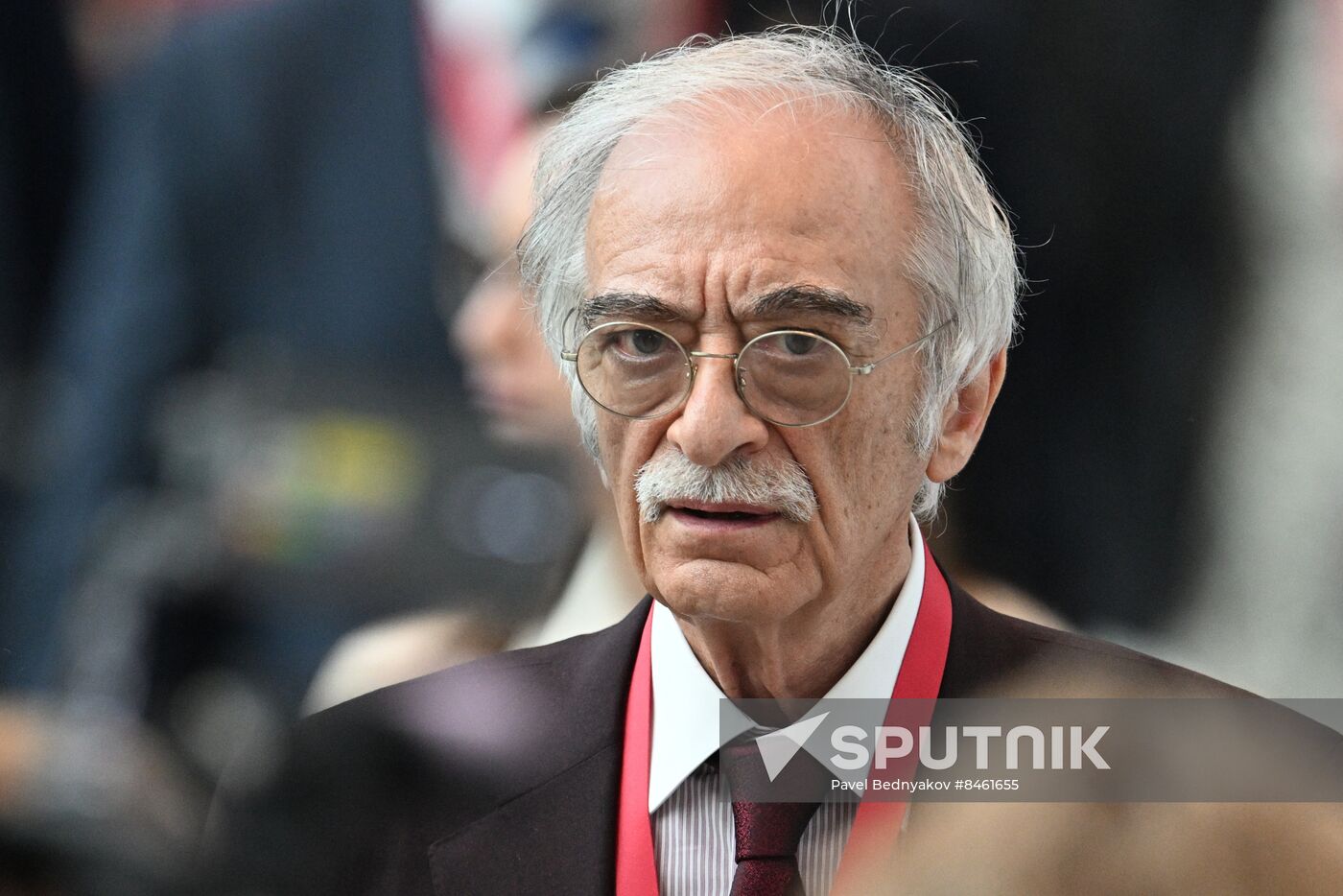 SPIEF-2023. Guests ahead of the plenary session