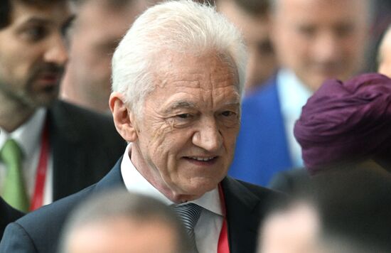 SPIEF-2023. Guests ahead of the plenary session