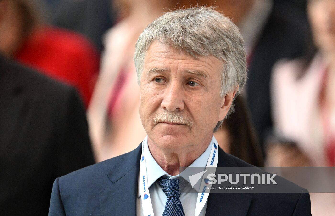 SPIEF-2023. Guests ahead of the plenary session