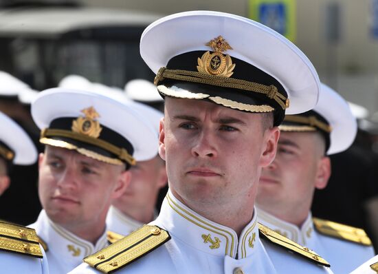 Russia Navy Officers Graduation