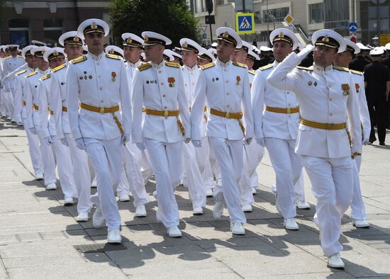 Russia Navy Officers Graduation