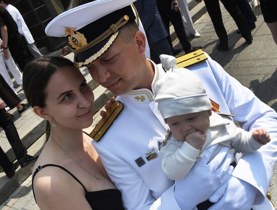 Russia Navy Officers Graduation