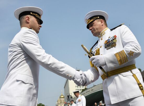 Russia Navy Officers Graduation
