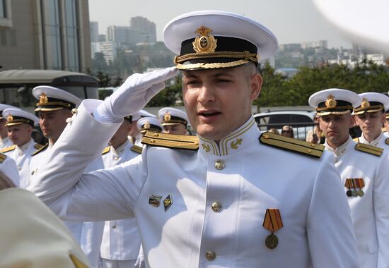 Russia Navy Officers Graduation