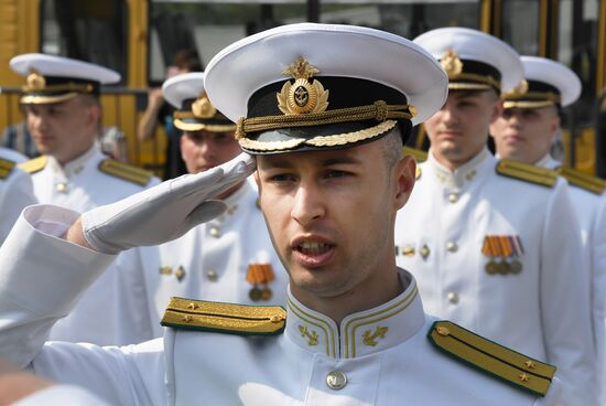 Russia Navy Officers Graduation