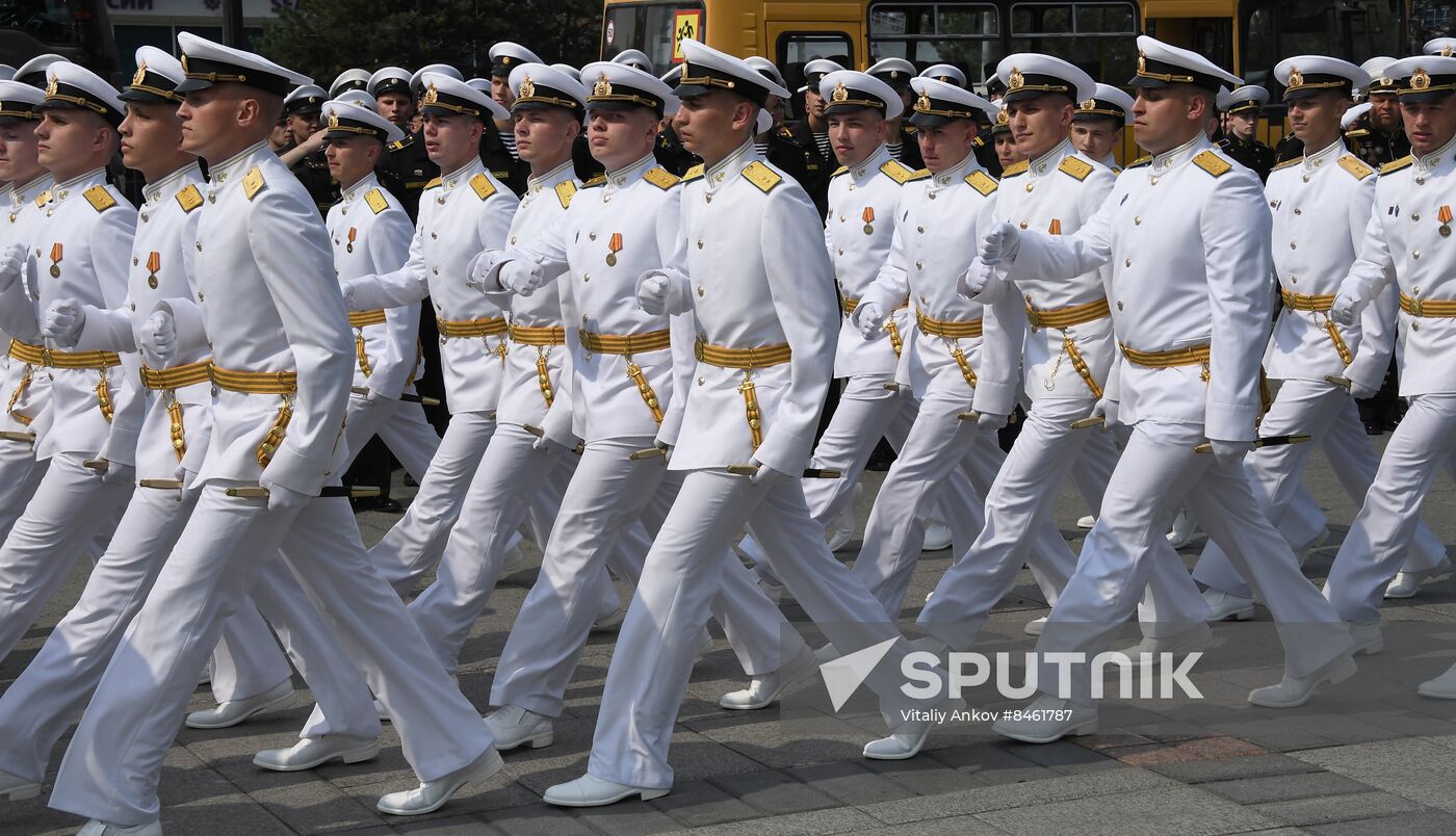 Russia Navy Officers Graduation