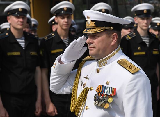 Russia Navy Officers Graduation