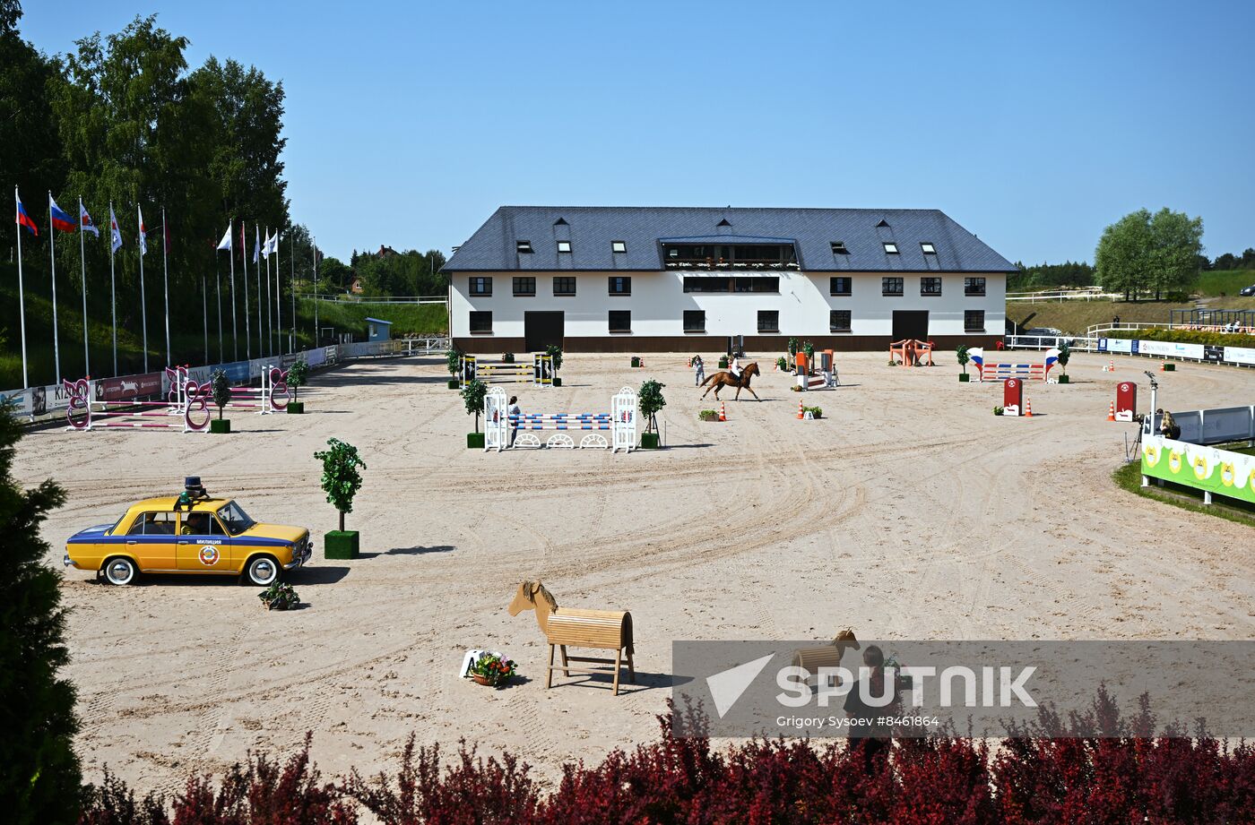 SPIEF-2023. Jump & Drive SPIEF Cup show jumping tournament