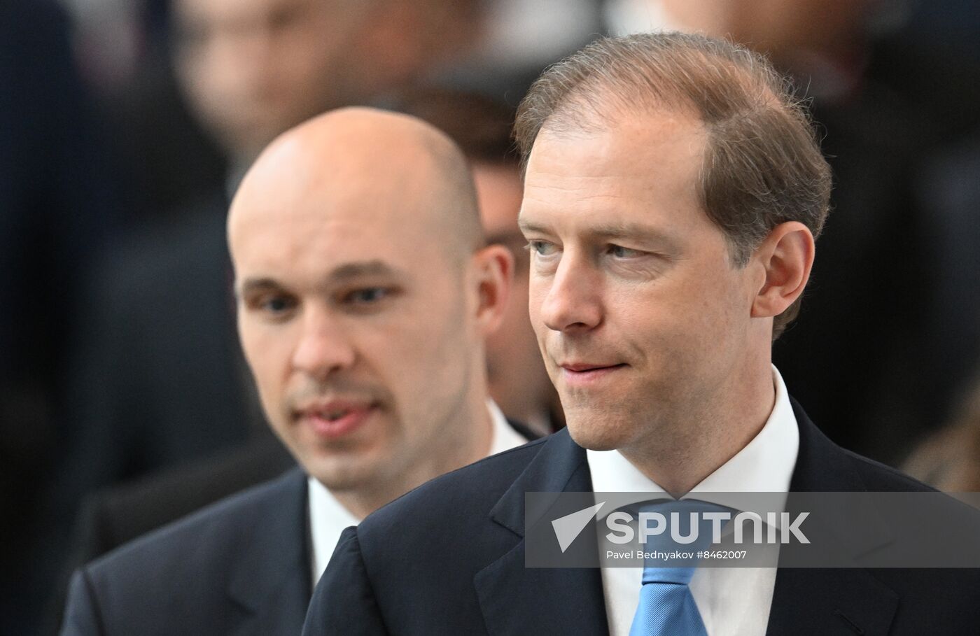 SPIEF-2023. Guests ahead of the plenary session