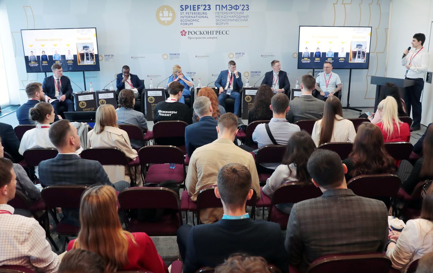 SPIEF-2023. Start-up as a Major: Showcasing Student Start-up Projects