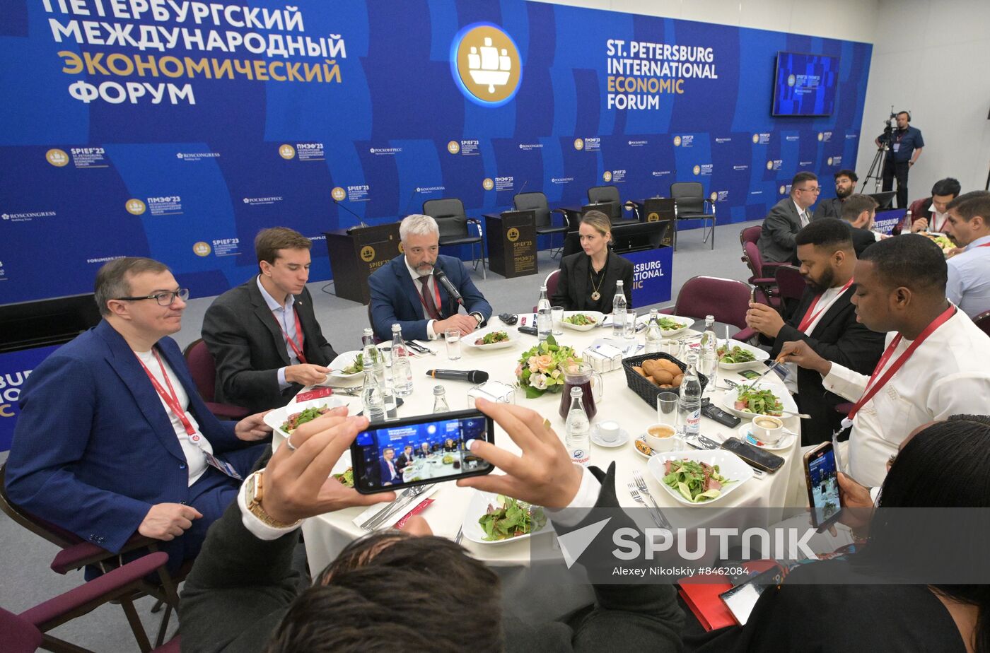 SPIEF-2023. Meeting with Evgeny Primakov