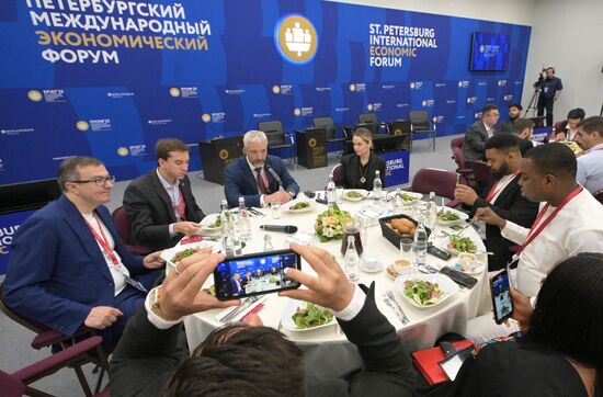 SPIEF-2023. Meeting with Evgeny Primakov