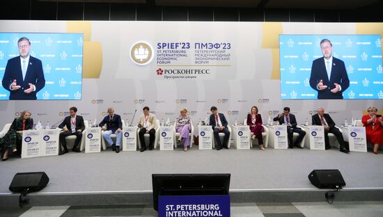 SPIEF-2023. People's Diplomacy: A Dialogue of Leaders