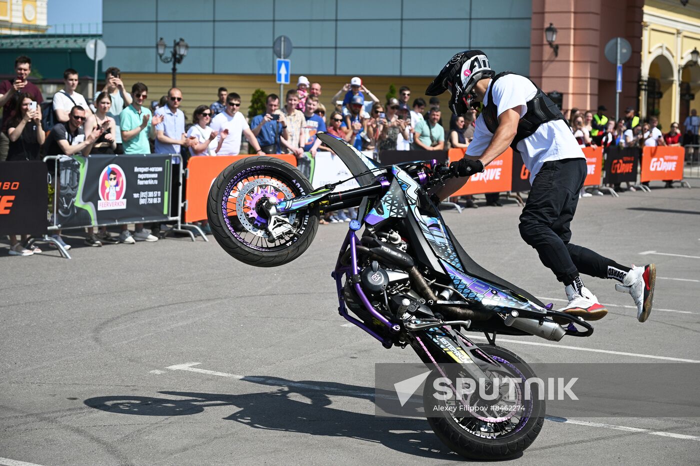 SPIEF-2023. Stunt Show Motor Show