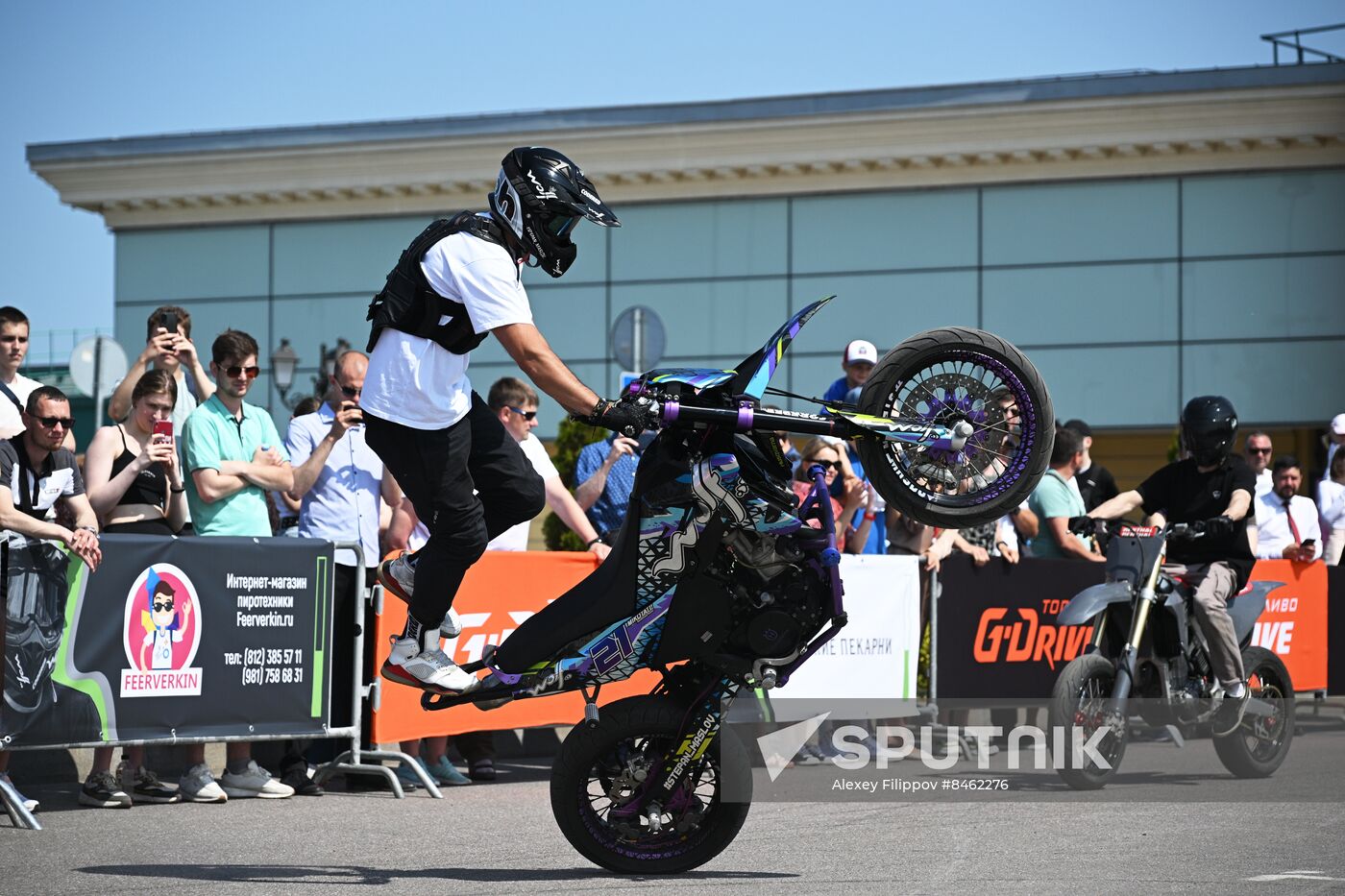 SPIEF-2023. Stunt Show Motor Show