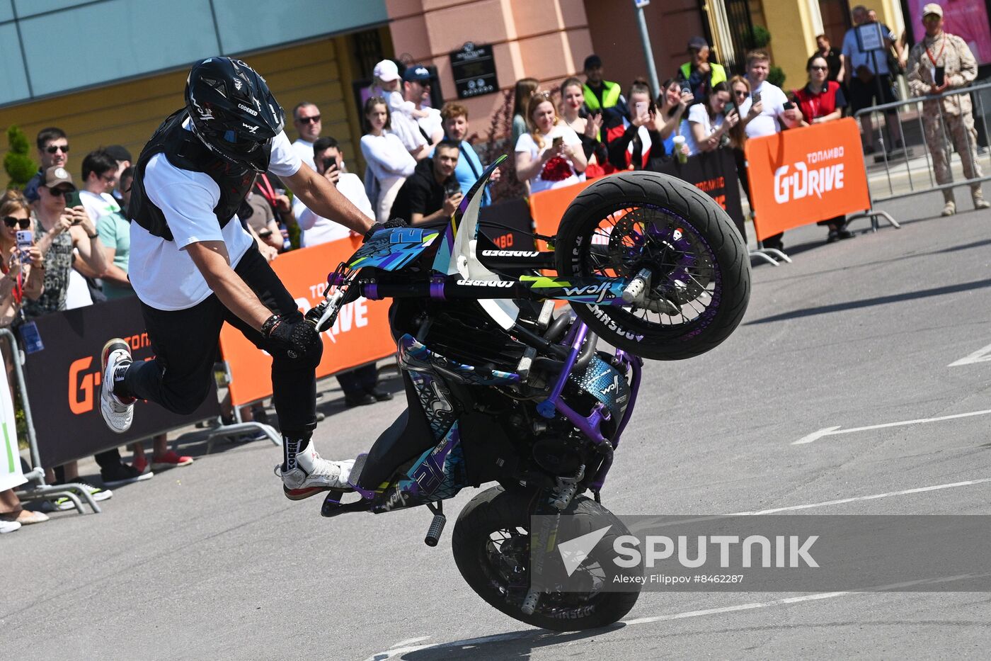 SPIEF-2023. Stunt Show Motor Show